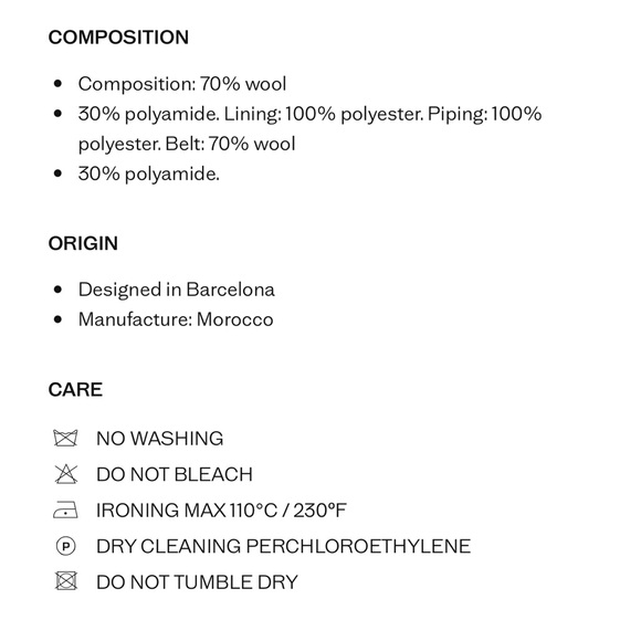 Mango Blue Double-Breasted Coat - Picture 13 of 17